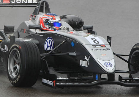 Magnussen under træning på Zandvoort